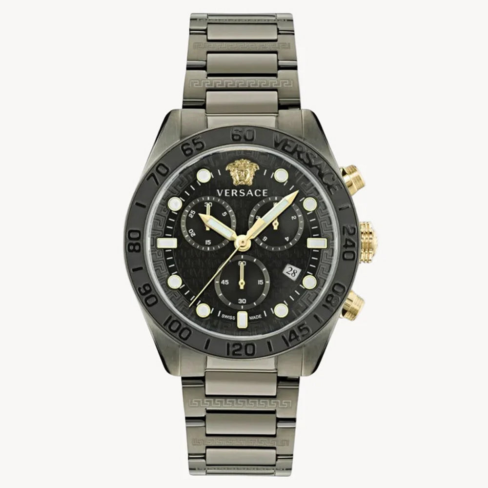 ساعة فيرساتشي كرونوغراف VE6K00623 Greca Dome للرجال