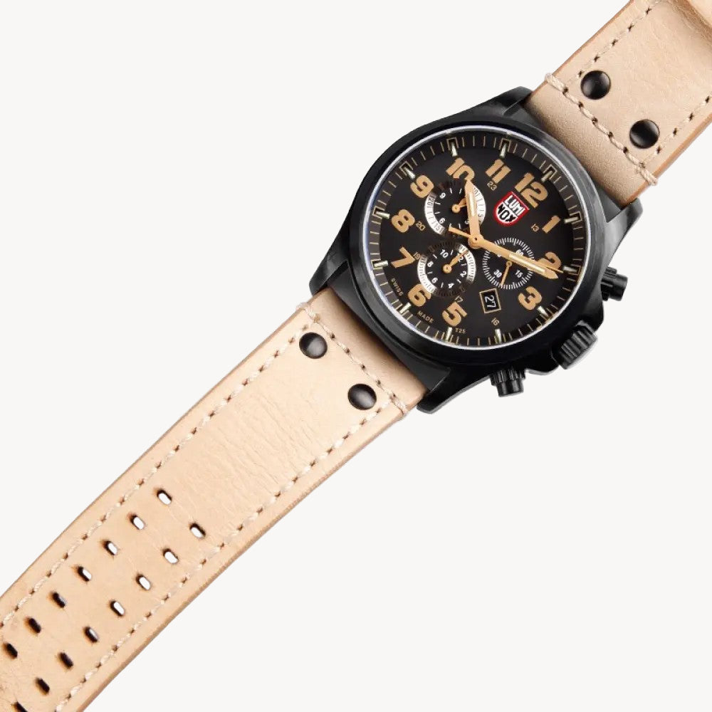 Luminox Atacama Field Chronograph 45mm Steel Black Dial Quartz Men's Watch XL.1945