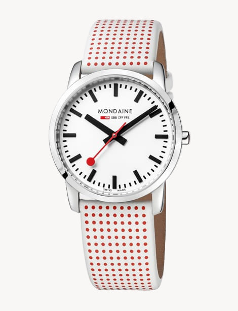 Mondaine Simply Elegant Ladies Watch A400.30351.11SBA | Swiss Minimalist Design
