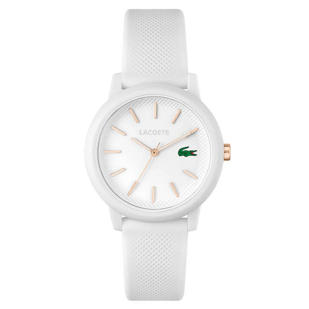 Lacoste 2001211 White Silicone Women's Watch