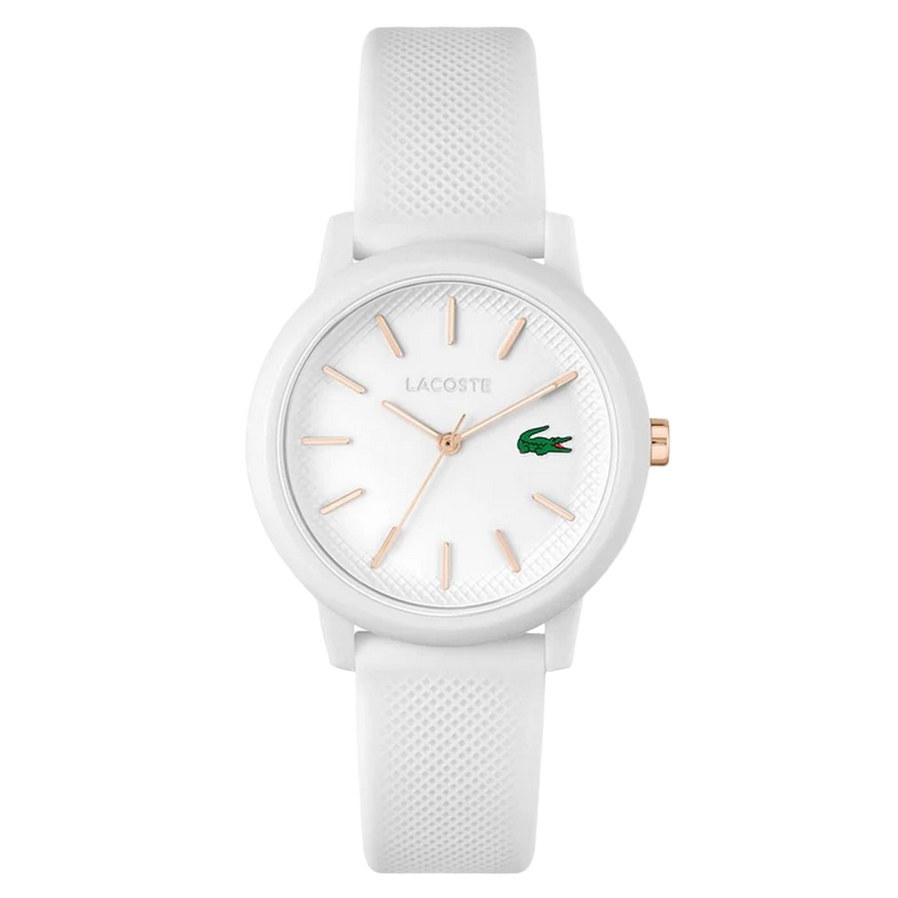 Lacoste 2001211 White Silicone Women's Watch