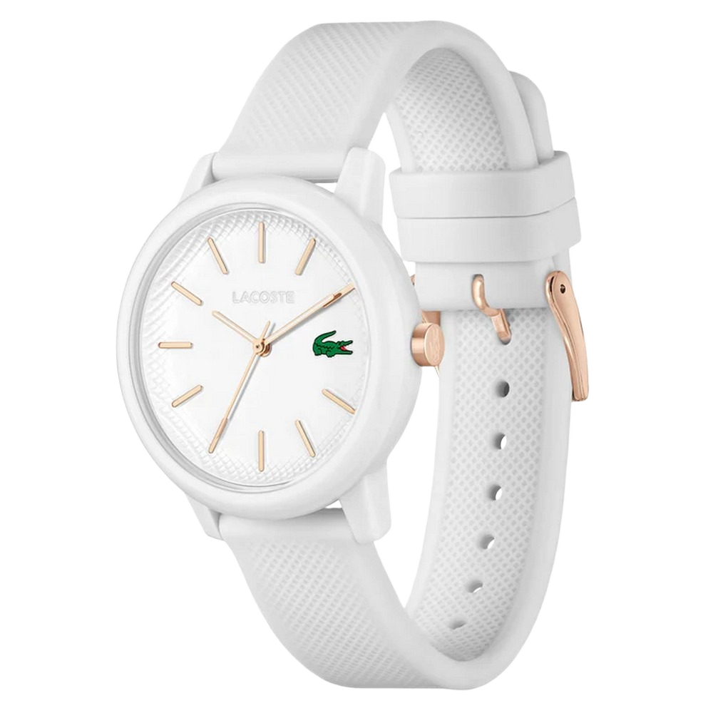 Lacoste 2001211 White Silicone Women's Watch