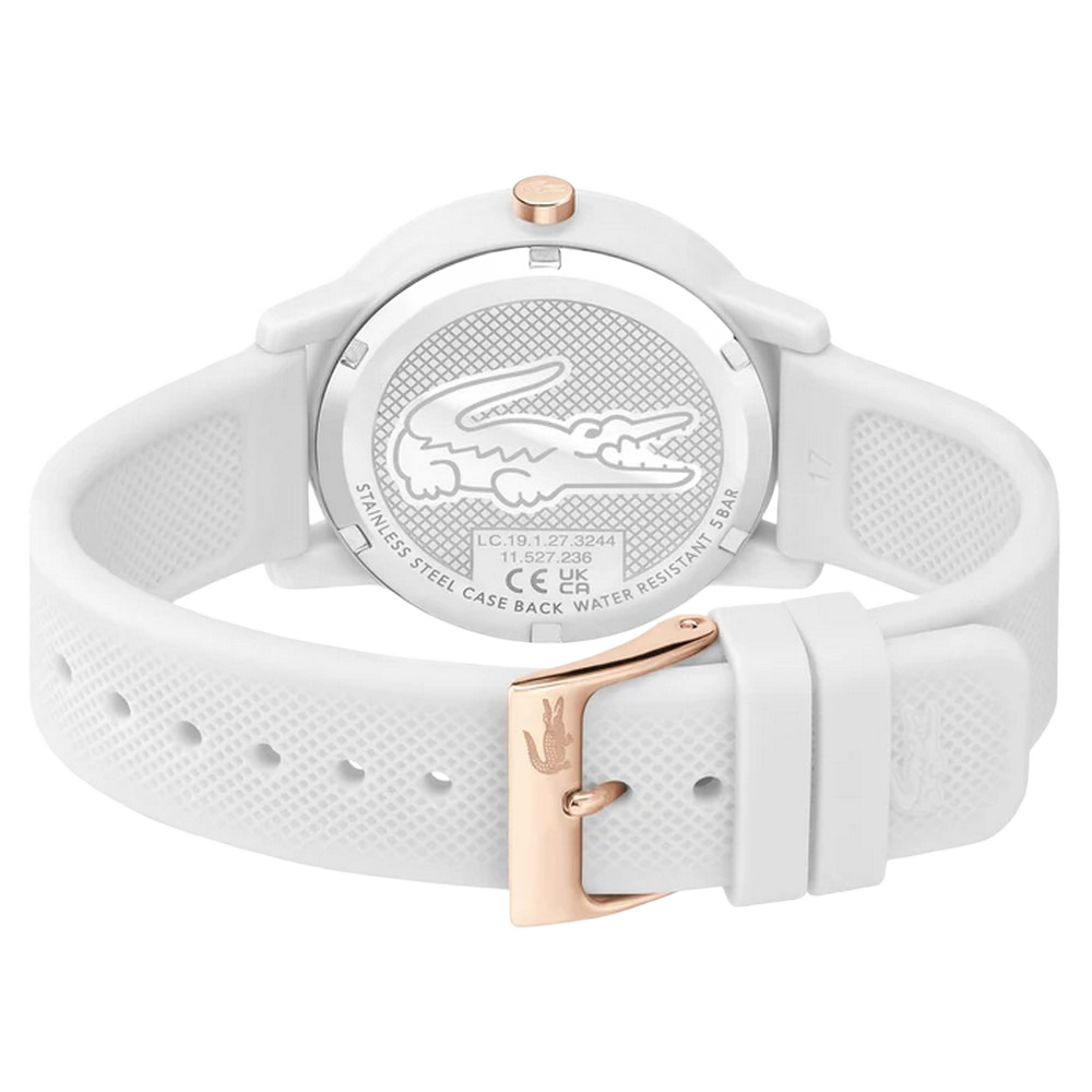 Lacoste 2001211 White Silicone Women's Watch