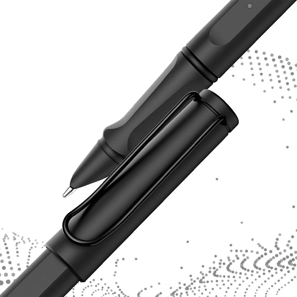 LAMY safari all black ncode Smartpen Digital Writing all-black