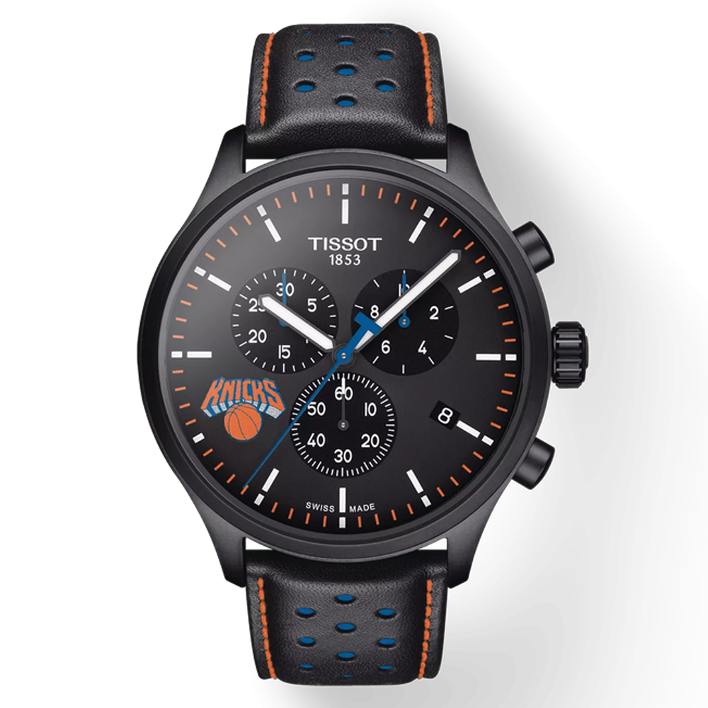 ساعة تيسو T1166173605105 كرونو XL إصدار NBA Knicks