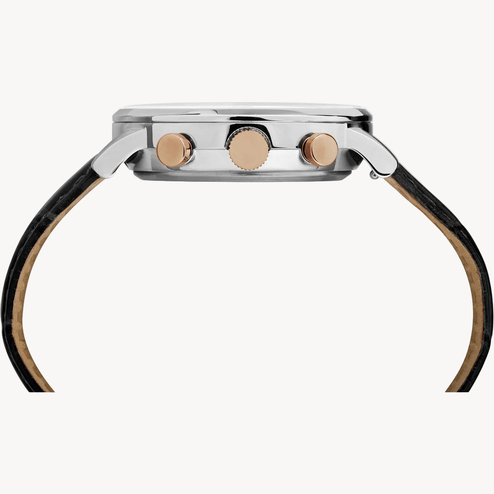 ساعة تايم إكس TW2R71700 للرجال بمينا أبيض تناظرية