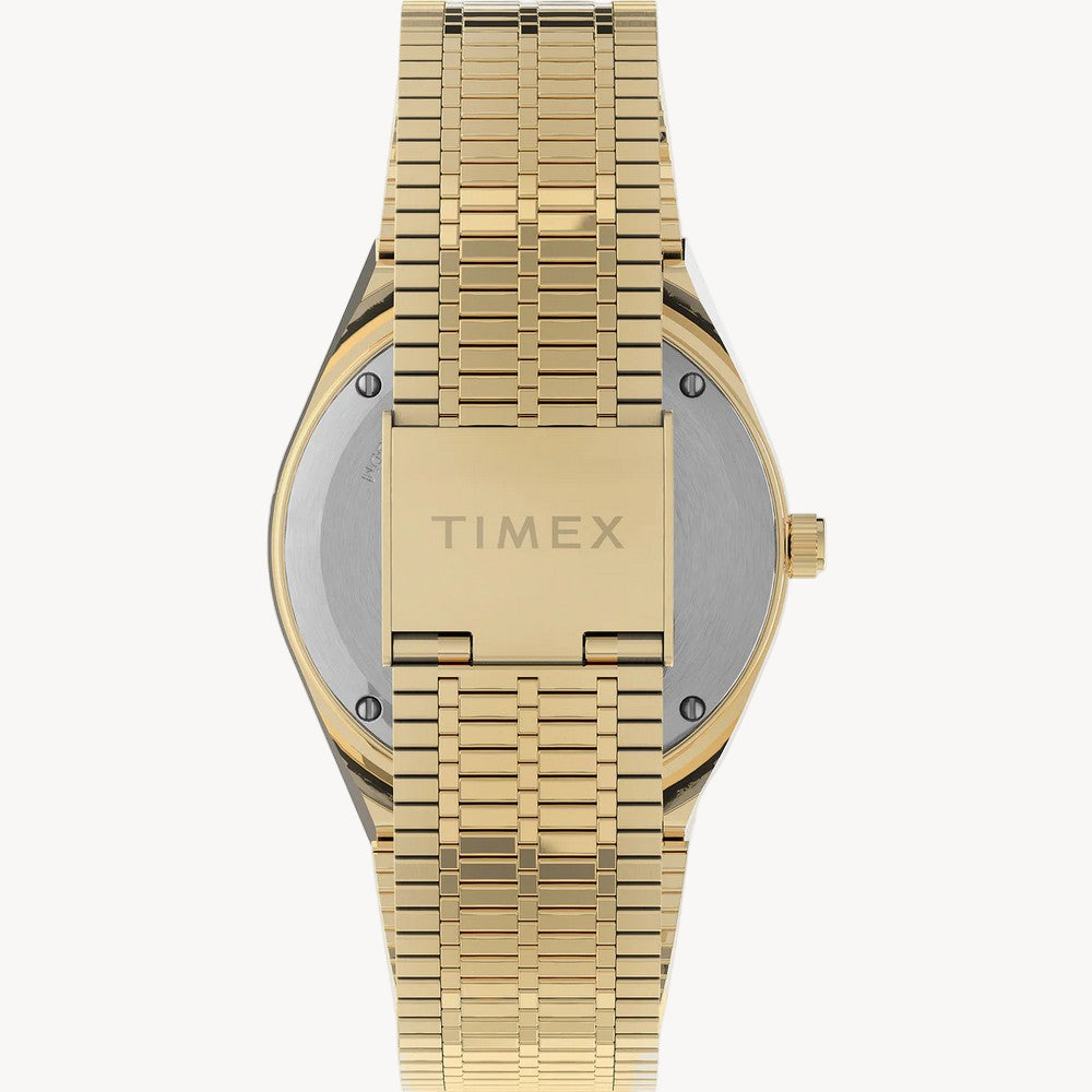 ساعة Q TimeX TW2U95800 بسوار من الفولاذ المقاوم للصدأ