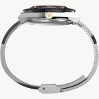 ساعة TimeX TW2U96900 M79 أوتوماتيكية بسوار من الفولاذ المقاوم للصدأ مقاس 40 مم