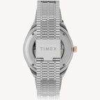 ساعة TimeX TW2U96900 M79 أوتوماتيكية بسوار من الفولاذ المقاوم للصدأ مقاس 40 مم